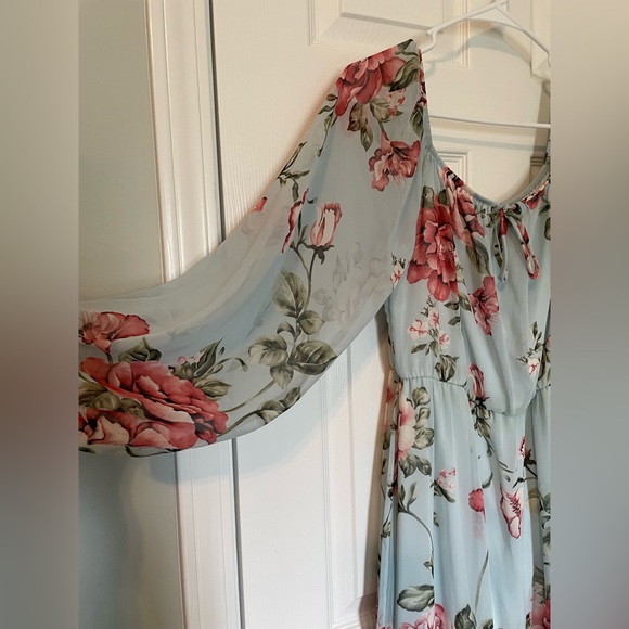 PinkBlush Maternity maxi dress size L - Picture 4 of 5